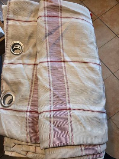 Nicole Day Extra Large Lined Eyelet Curtains