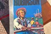 The Swiss Family Robinson Hardback Book Abbey Classics 1970 Vintage Rare Book