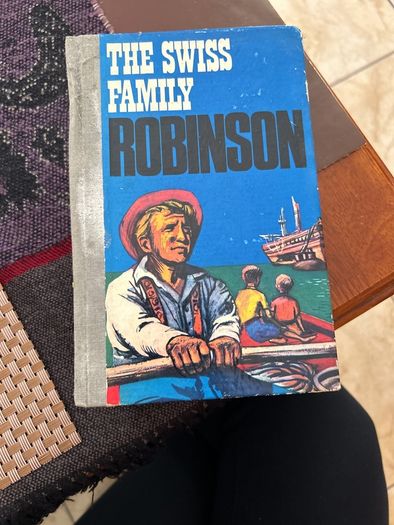 The Swiss Family Robinson Hardback Book Abbey Classics 1970 Vintage Rare Book