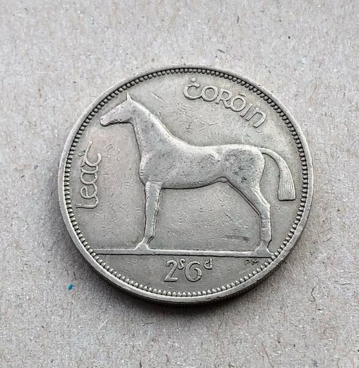 Irish mule half crown