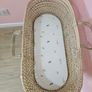 Mamas & Papas Moses Basket with White Rocking Stand Image 10