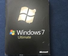 Very Rare find Unopened Genuine windows 7 Ultimate  promotional disc
