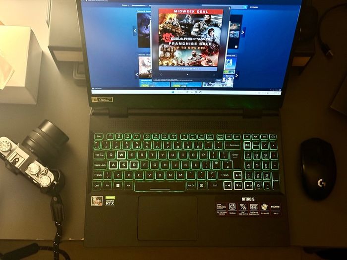 Acer Nitro 5 Gaming Laptop Ryzen 7 3060 RTX Graphics