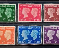 Great Britain 1940 Geo VI Anniversary