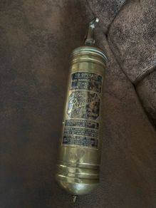 Old fire extinguisher