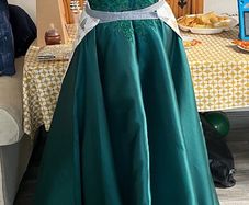 green debs dress