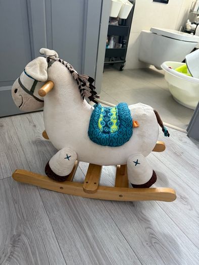 Wooden Baby Rocking Animal Donkey