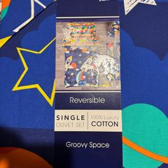 Kids single reversible Duvet cover