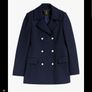 Ted Baker - 100% Wool Pea Coat - Navy - UK 8 - BNWT RRP 310 Image 2