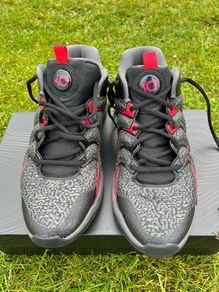 Kd17 Black/white-iron Grey.Basketball Shoes.