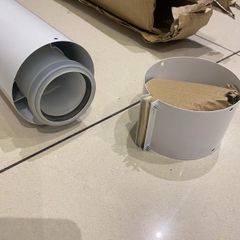 Glow worm 1M flue extension