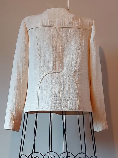 Mint Velvet cream blazer jacket 12