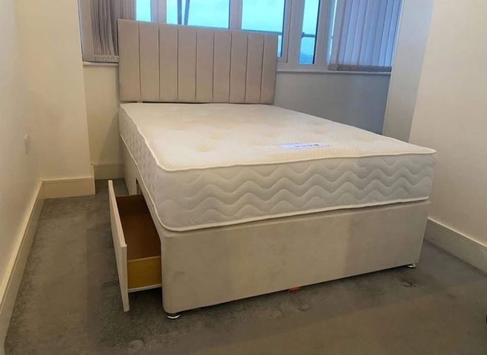 Double Cream Divan Beds Now In Stock