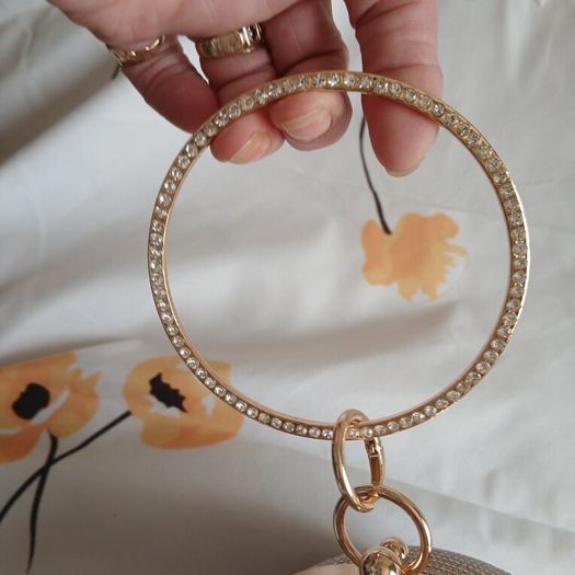 Stunning  Gold Ball style bag
