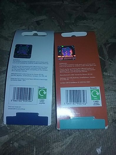 Team G.B. pins