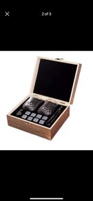 Whiskey Stones & Glasses Gift Set