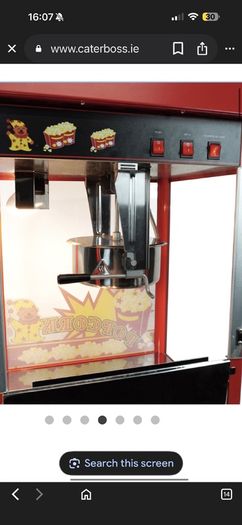 Brand new unopened popcorn machine