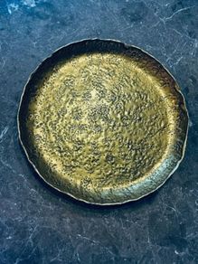 Large antique Bronze Dish/Tray