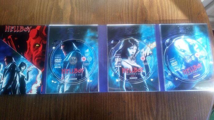 DVD Directors Cut Hellboy & Hellboy II The Golden Army