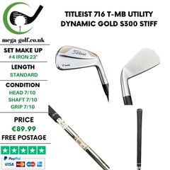 Titleist 716 T-MB Utility #4 Iron 23 Degree / Dynamic Gold S300 Stiff