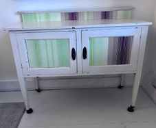 Upcycled Vintage Sideboard / Cabinet Distressed Shabby Chic Style