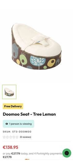 Doomoo Bean Bag and seat