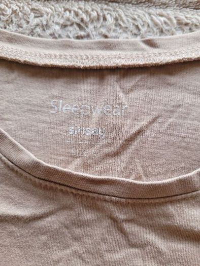 Sinsay Sleepwear home sweet home gingerbread house t-shirt / pyjama top