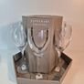 Tipperary Crystals Pearl Vine Glasses Set x6 Hat Box Image 2