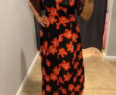 SUMMER Dress/new/free New Clutch Bag To Match
