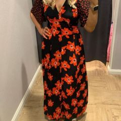 SUMMER Dress/new/free New Clutch Bag To Match