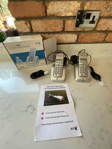 BT 2 Digital Cordless Handsets