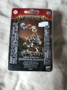 Games Workshop Warhammer AoS Orruk Warclans Weirdnob Shaman Age of Sigmar Iron Jawz