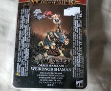 Games Workshop Warhammer AoS Orruk Warclans Weirdnob Shaman Age of Sigmar Iron Jawz