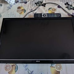 24" Akai TV. Usb & Hdmi. Perfect working condition.