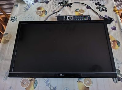 24" Akai TV. Usb & Hdmi. Perfect working condition.