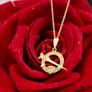 Vintage 9ct tara pendant necklace Image 8
