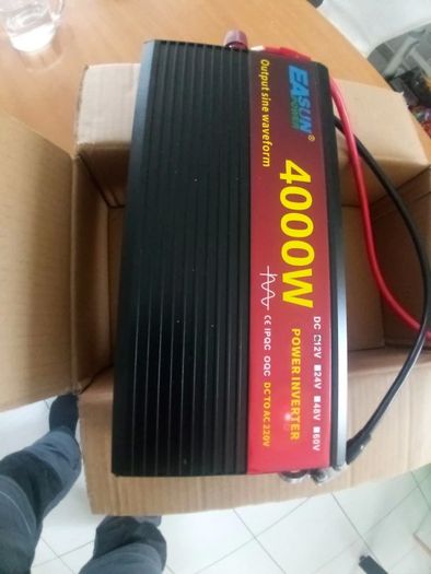 BRAND NEW Wave Inverter DC 24v AC 220v Power 4000W Car Inverter Converte With LED Display
