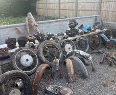 Vintage Motor Bike Parts