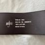 Adjustable leather belt - NWOT Image 2