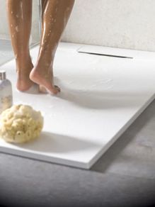 Slate Shower Tray 160Lx70W  & Rimless Niche Boxes