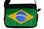 Brazil flag satchel shoulder bag