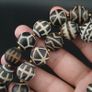 Antique Burmese Pumtek Pyu Petrified Wood Beads Necklace Image 4