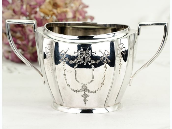Antique Silver Plated Ornate Edwardian Tea Set