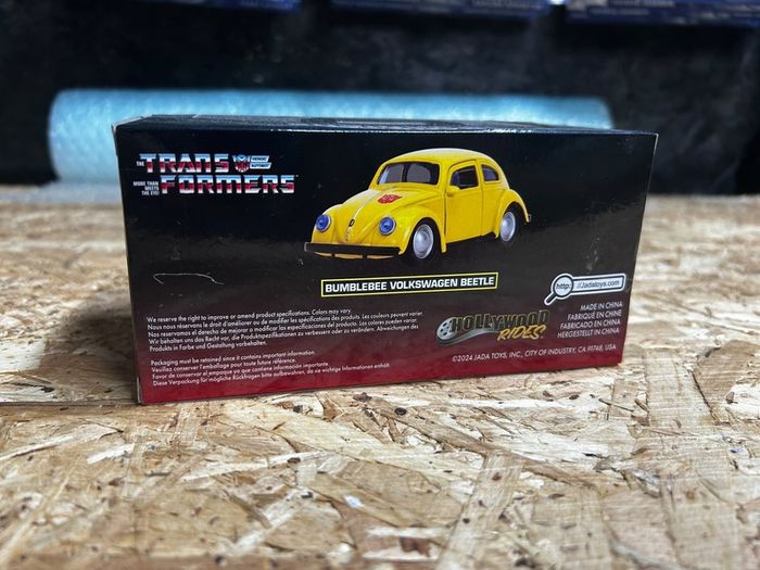 Bumble Bee Volkswagen Beetle Transformers Hot Wheels