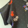 Warehouse black floral dress size 8 New without tags Image 6
