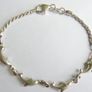 Vintage 925 Sterling Silver Dolphin Link Bracelet 7.2"  -  4,5 grams Image 2