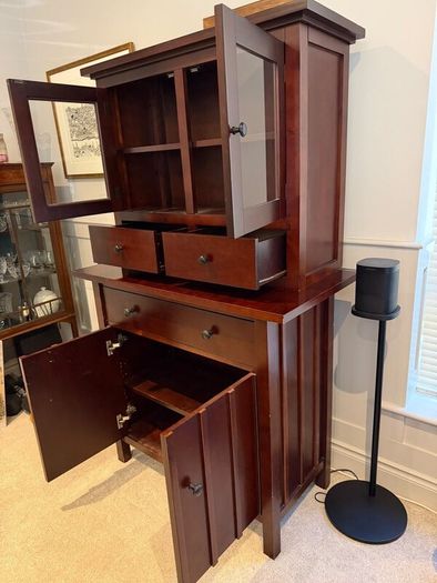 Crate & Barrel Display Cabinet / Dresser