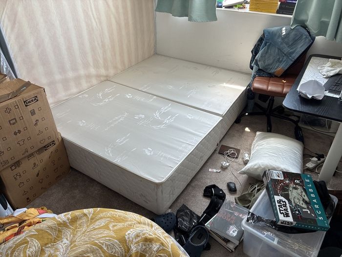 Double bed base