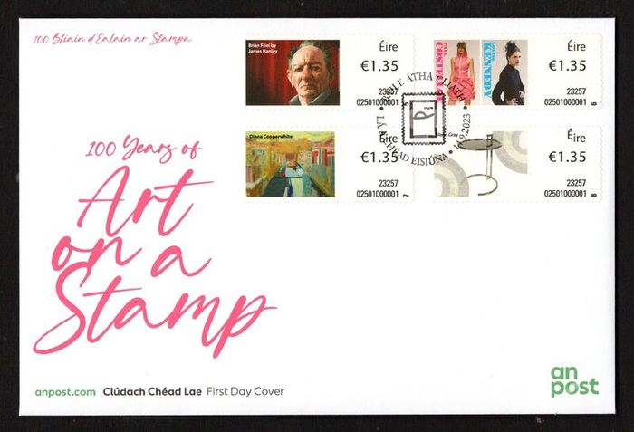 2023 Ireland SOAR Art on Stamps (2023) SOAR Stamps An Post First Day Cover (FDC)