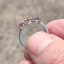 Baltic Amber 925 Silver Ring Image 9